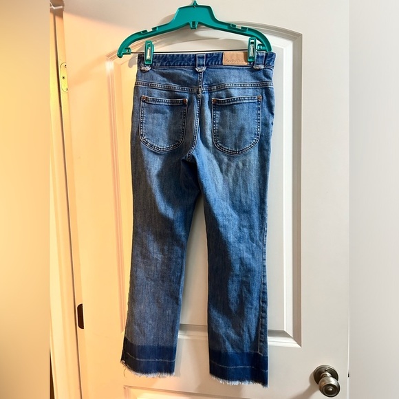 See by Chloe jeans with raw hem and‎ button fly size 27 - Picture 3 of 9
